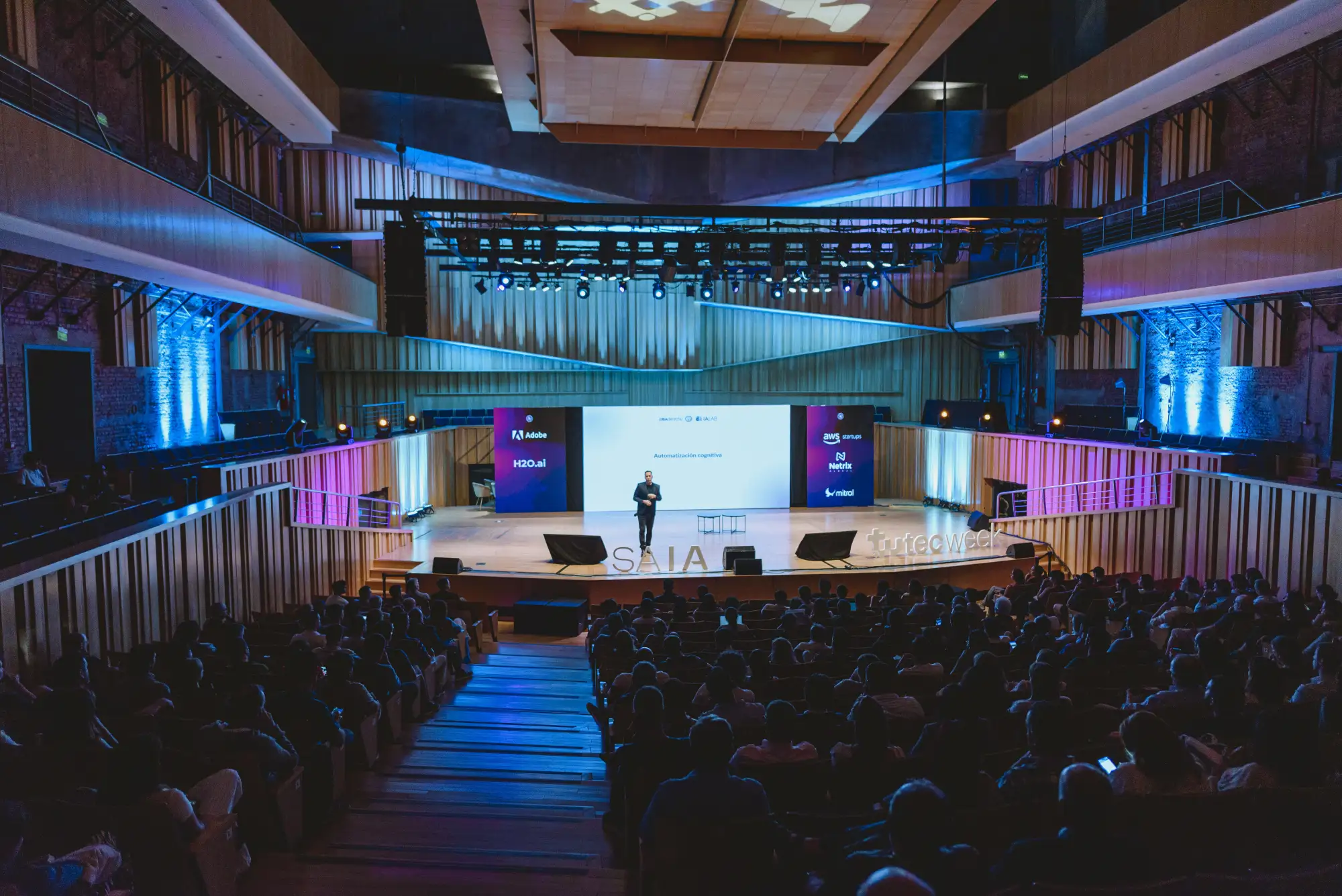 Auditorio de SAIAConf
